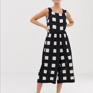 Asos Black & White Romper